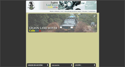 Desktop Screenshot of legionlandrover.com